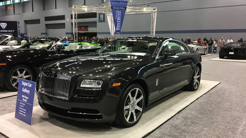 Hard to tell in pics, but this was more of a brownish hue to the paint of this Rolls-Royce Wraith